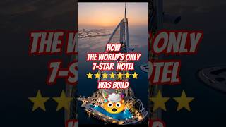 How the World’s Only 7-Star Hotel Was Built: Burj Al Arab AI Timelapse 🏗️ #construction #skyscraper