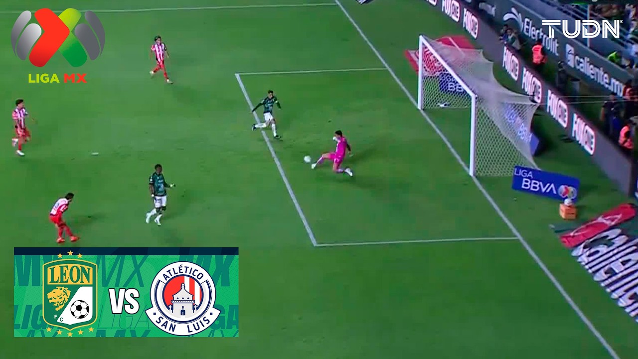 ¡DESPIETA SAN LUIS! Dos oportunidades | León vs Atlético de San Luis | Liga MX-Jornada 8 Apertura 26