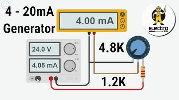 4 20ma signal generator circuit for 24VDC Devices