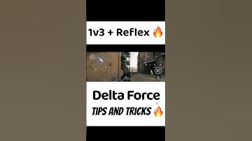 1v3 + Reflex Delta Force 🔥 #deltaforce #deltaforcegame #shorts