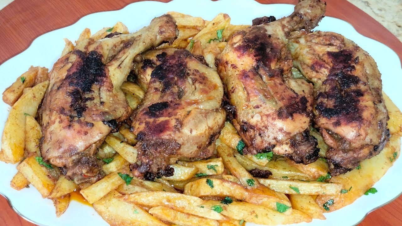 دجاج مقلي بتتبيلة رائعة و ذوق أروع يستحق التجربة