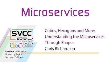 Cubes, Hexagons and More: Understanding the Microservices Through Shapes at SV Code Camp 2019