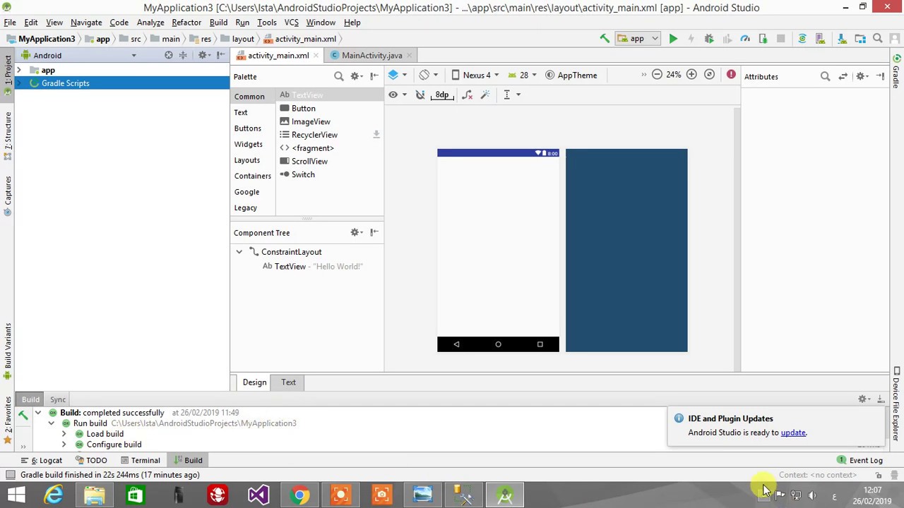 android studio tutorial ppt android studio tutorial ppt