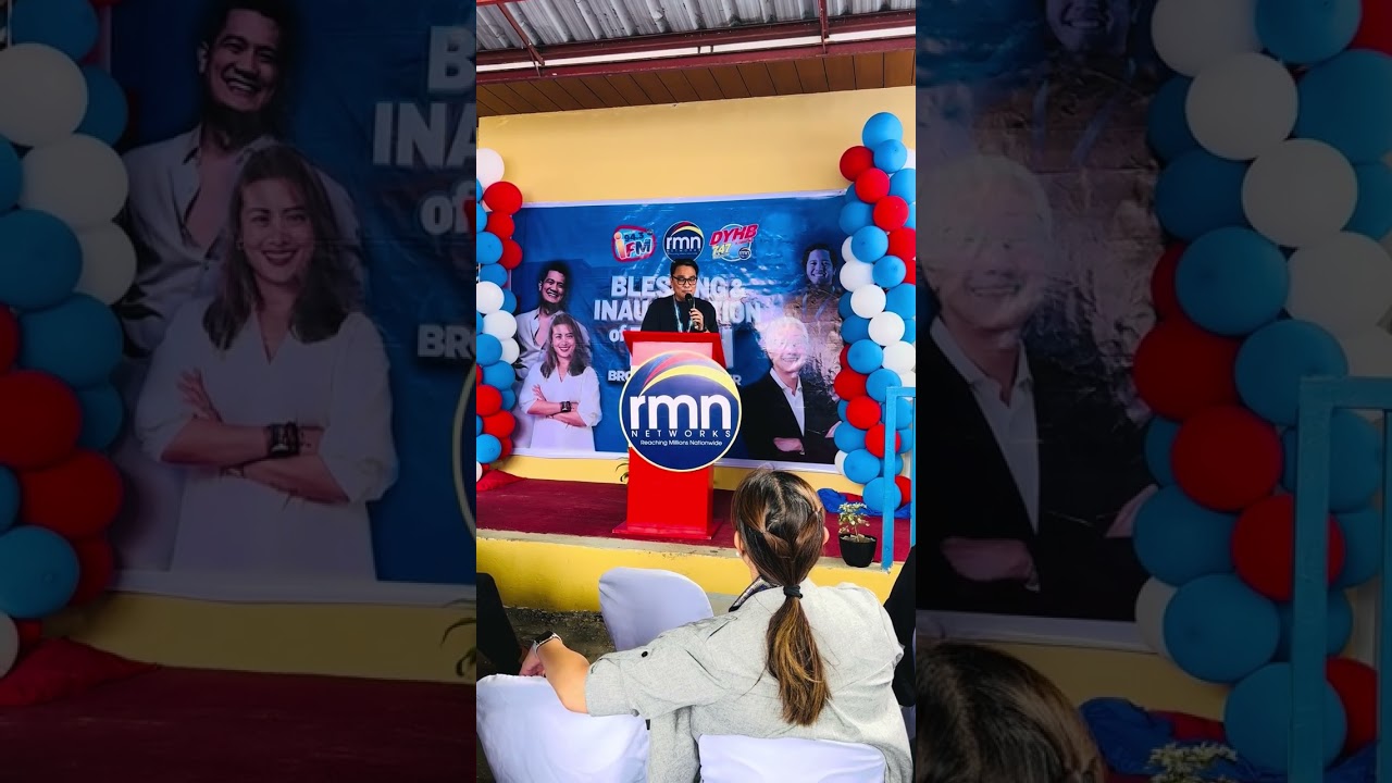 BLESSING & INAUGURATION OF RMN BROADCAST CENTER MAYOR GREG