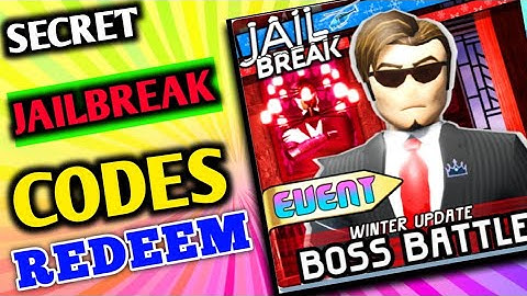 *NEW* ALL WORKING BOSS BATTLE WINTER UPDATE CODES FOR JAILBREAK! ROBLOX JAILBREAK CODES