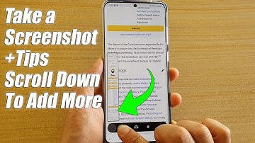 Galaxy S20/S20+: How to Take a Screenshot +Tips Scroll Down