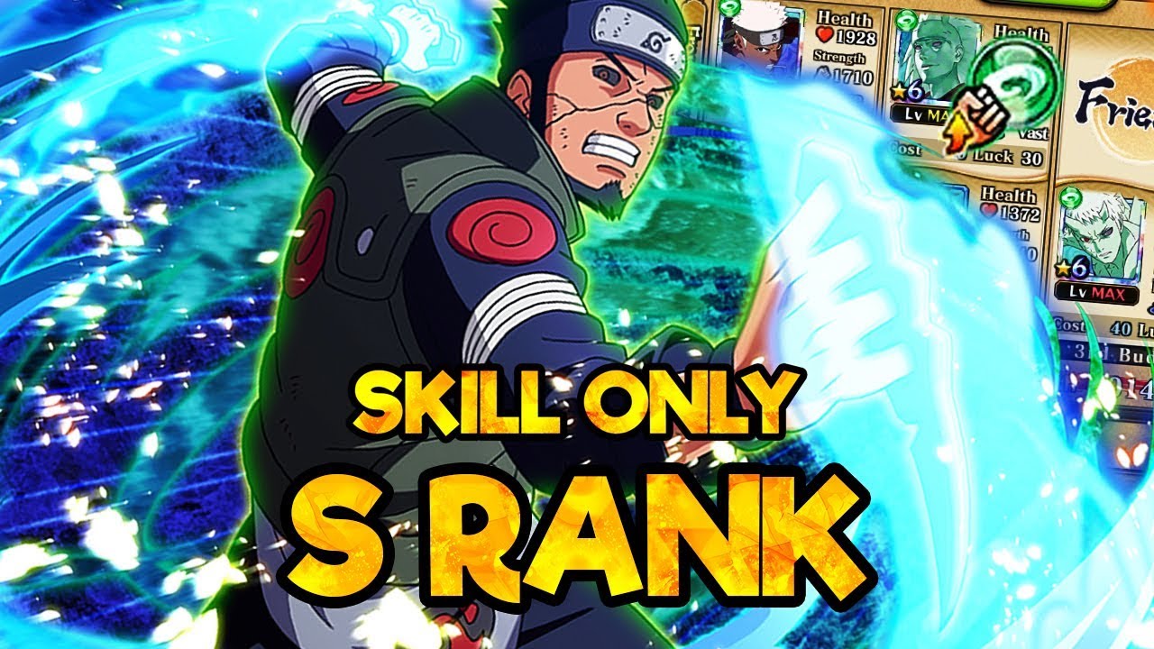 HE SWITCH SEALS SO MUCH | Edo Asuma S Rank Skill Only Naruto Ultimate Ninja Blazing