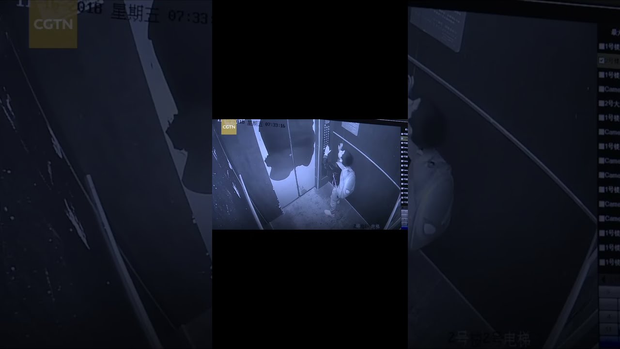 Boy Uses Umbrella To Prevent Elevator Door From Closing Causes Free Fall Fyp Story