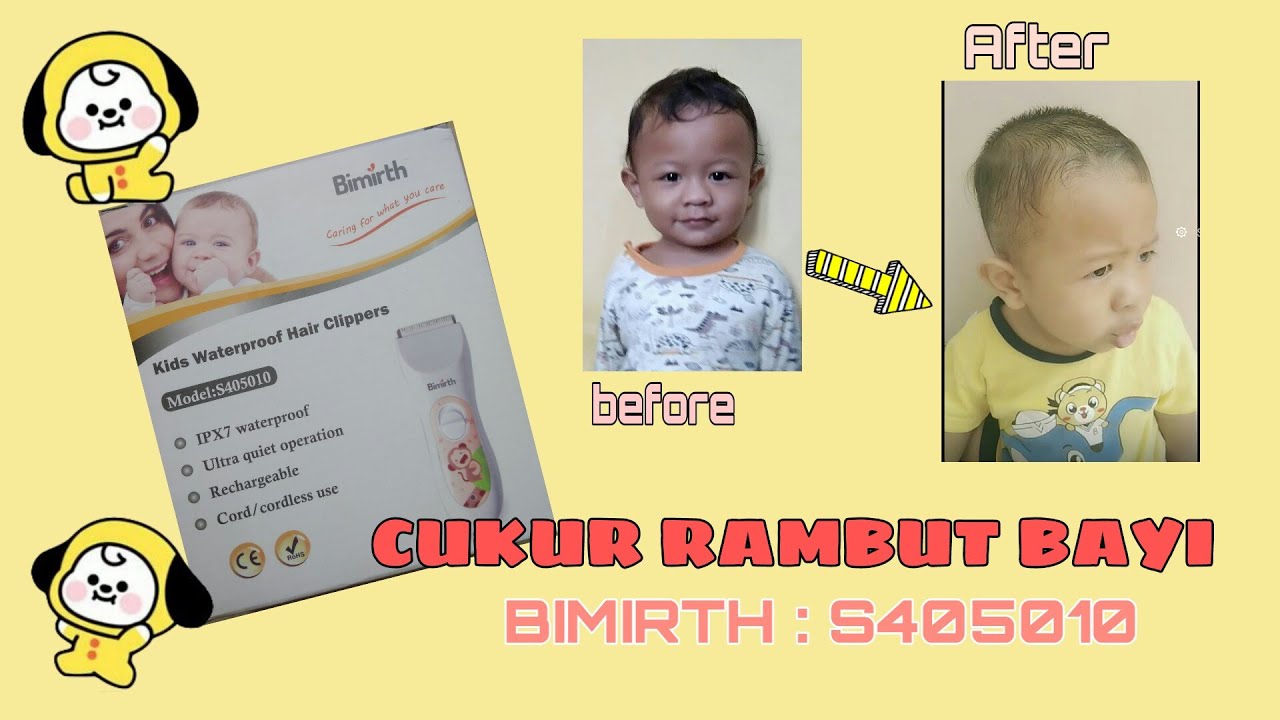  Cukur  Rambut  Bayi  Dimasa Pandemi Menggunakan Bimirth 