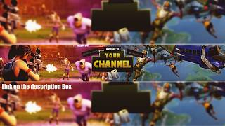 BEST FORTNITE BANNER TEMPLATE EVER😱  Youtube Banner template