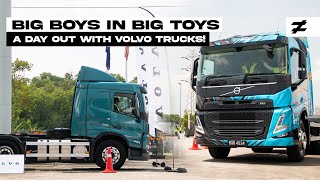 DRIVING AROUND USING VOLVO TRUCKS! | NOEQUAL.CO