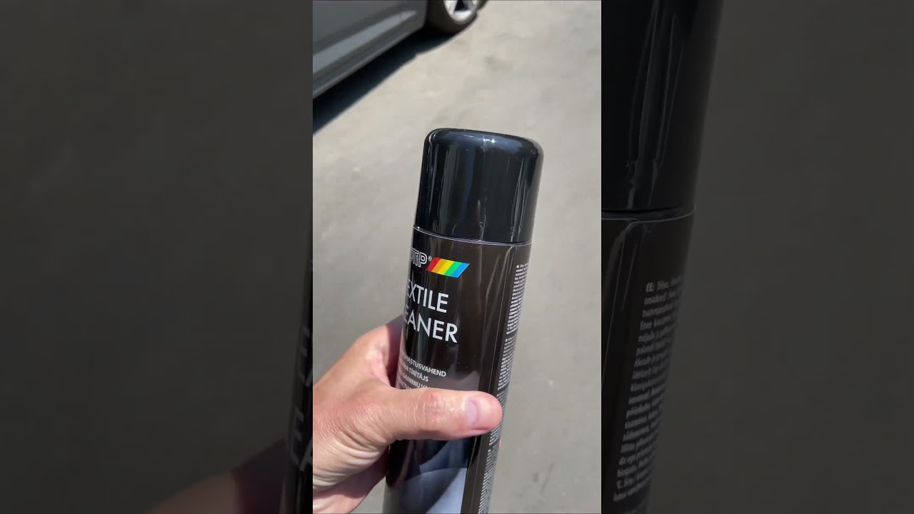 Interior cleaning. Motip textile cleaner 