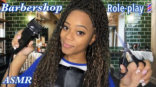 💈 ASMR 💈Barbershop Haircut & Beard Shave Roleplay | Personal Attention | Scissors/Clippers Sounds ✂️