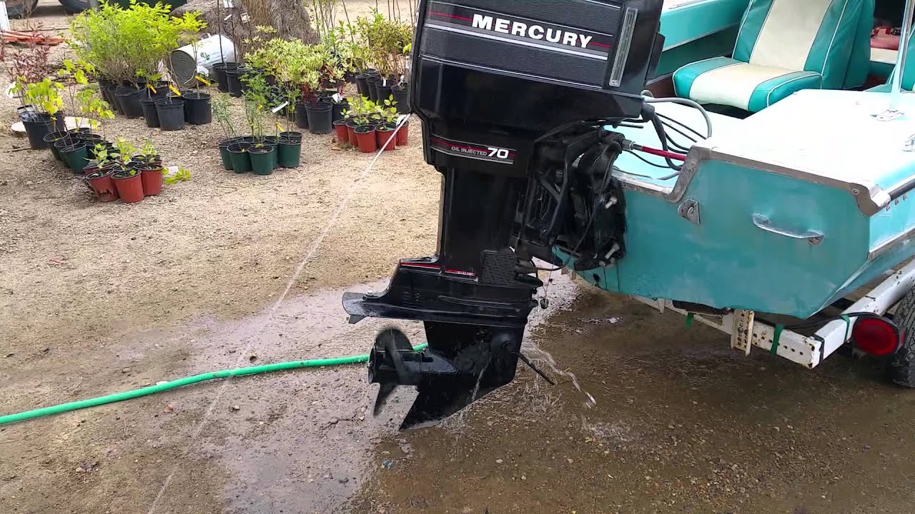 Lot 61 Vanguard Boat cw 70 HP Johnson & Boat Trailer YouTube