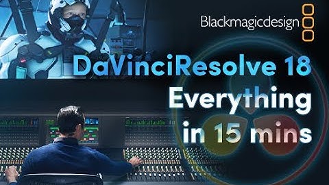 DaVinci Resolve 18 - Tutorial for Beginners in 15 MINUTES!  [ COMPLETE ]