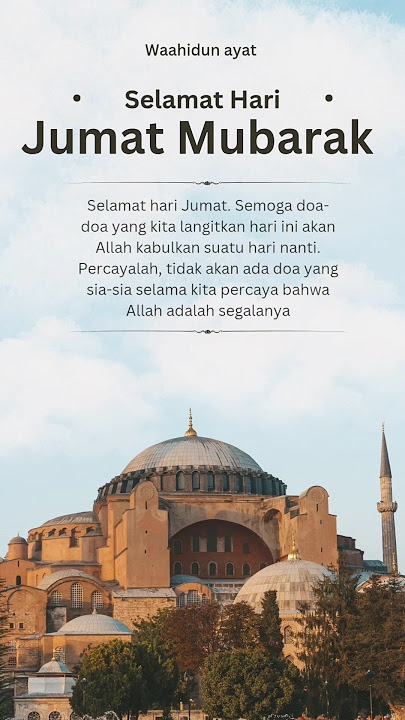 Jumat Mubarak #islam #nasehatislam #alquran #nasehatalquran #hadits #nasehathadits #allah #jumat