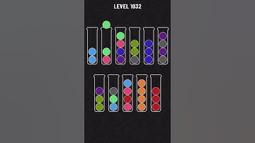 Ball Sort Puzzle Level 1032