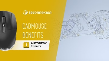 Inventor x 3Dconnexion - CadMouse benefits and features