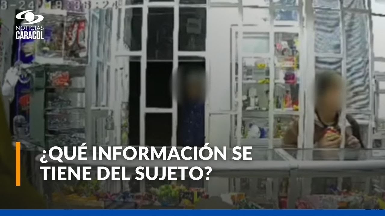 Habla mamá de niña que se refugió en tienda para escapar de hombre que la perseguía