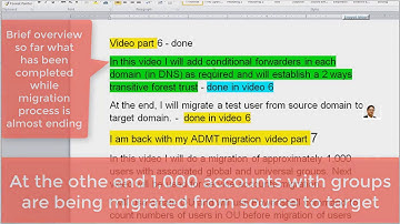 ACTIVE DIRECTORY Migration project Part 7 by Enayat Meer