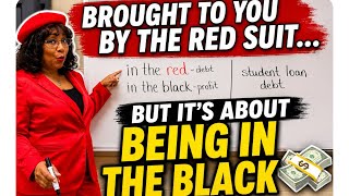 Dressed in red - teaching students how to stay in the black