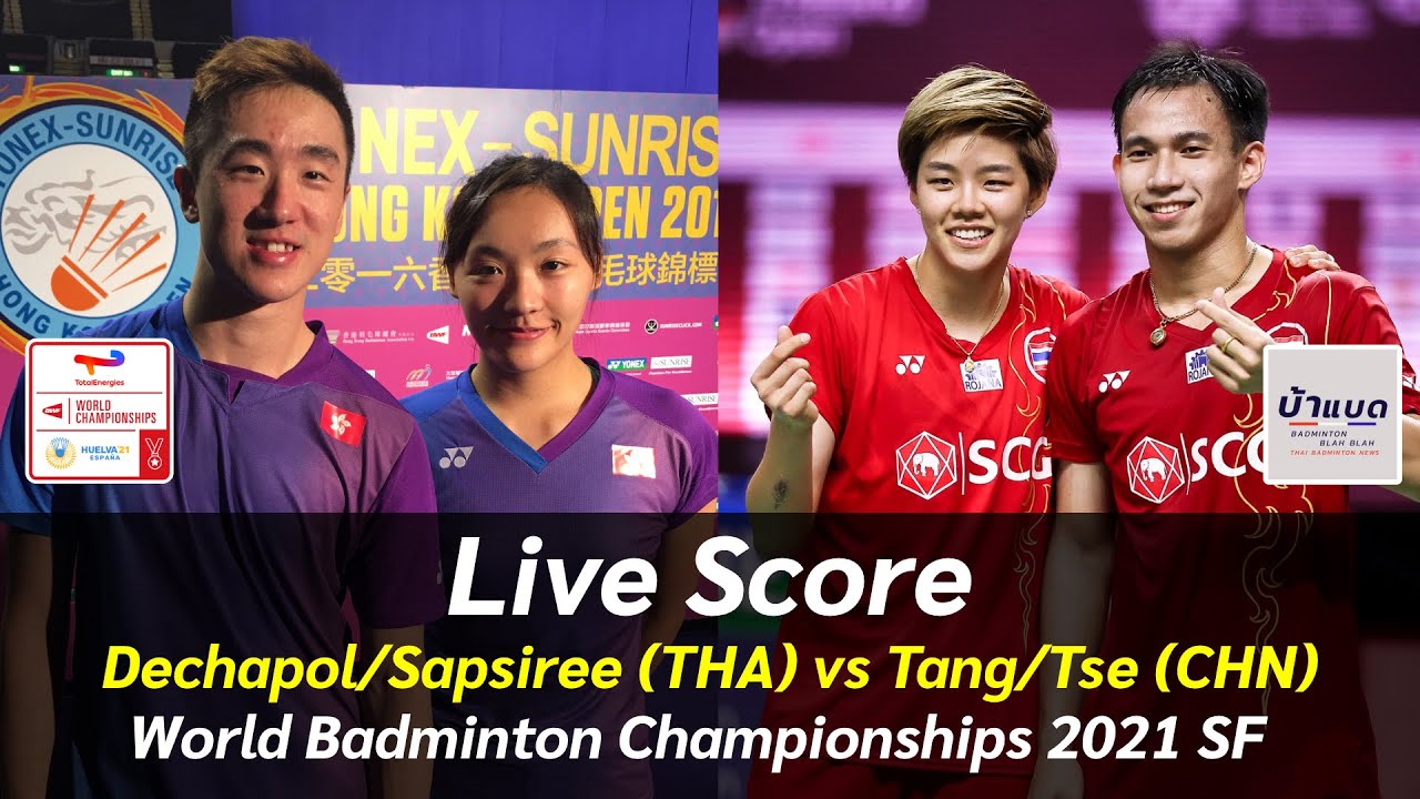 Live Sore - บาสปอป้อ vs Tse/Tang (HKG) World Championships 2021 SF