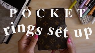 Pocket Ring Set up! | Louis Vuitton PM Agenda