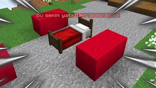 Takım Arkadaşımın YAPTIĞI KORUMA! (Craftrise) Minecraft Bedwars