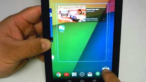 How to Add Shortcuts to Desktop on your Nexus 7