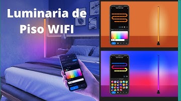 Luminária de Piso Wifi com Efeitos - Zemismart Tuya Compatível  Alexa e Google Assistente