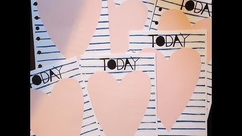 Free Today heart inserts for your Filofax *please see description on how to get inserts