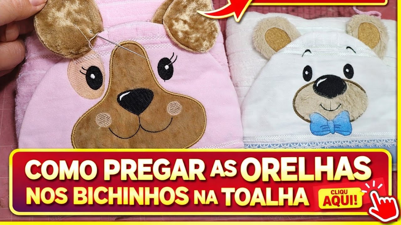 Como pregar as orelhas no capuz