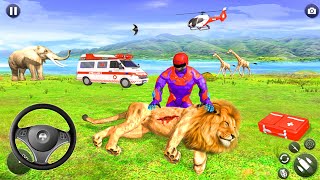 Light Superhero Speed Hero Robot Rescue Mission Gameplay|Ambulance Driving Simulator – Android Games screenshot 5