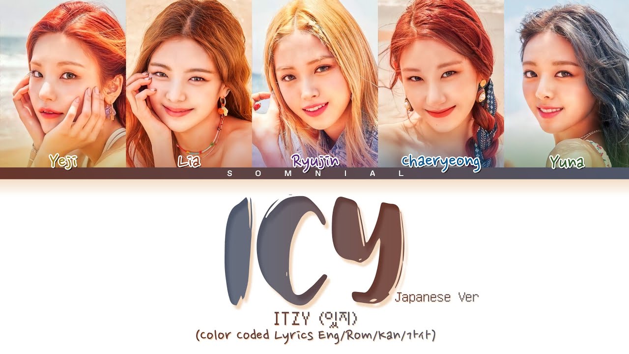 ITZY ICY (Japanese Ver.) Lyrics (Color Coded Lyrics) - YouTube