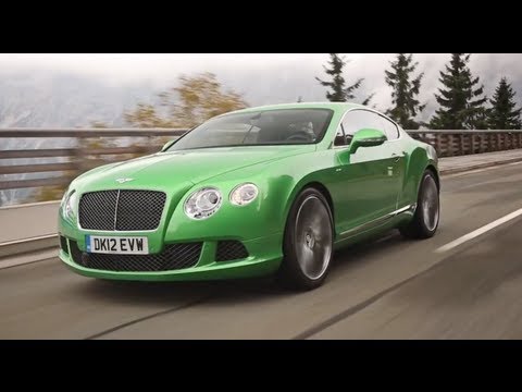 2014 Bentley Continental Gt Speed Apple Green Engine Sound