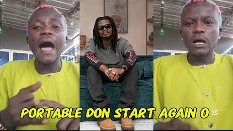 Portable BRAG he is BETTER than Olamide badoo as he Mock and insult Olamide hardwork 😳