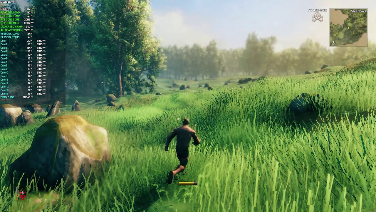 RTX 3080 | 9900K | Valheim 1440p Ultra Settings