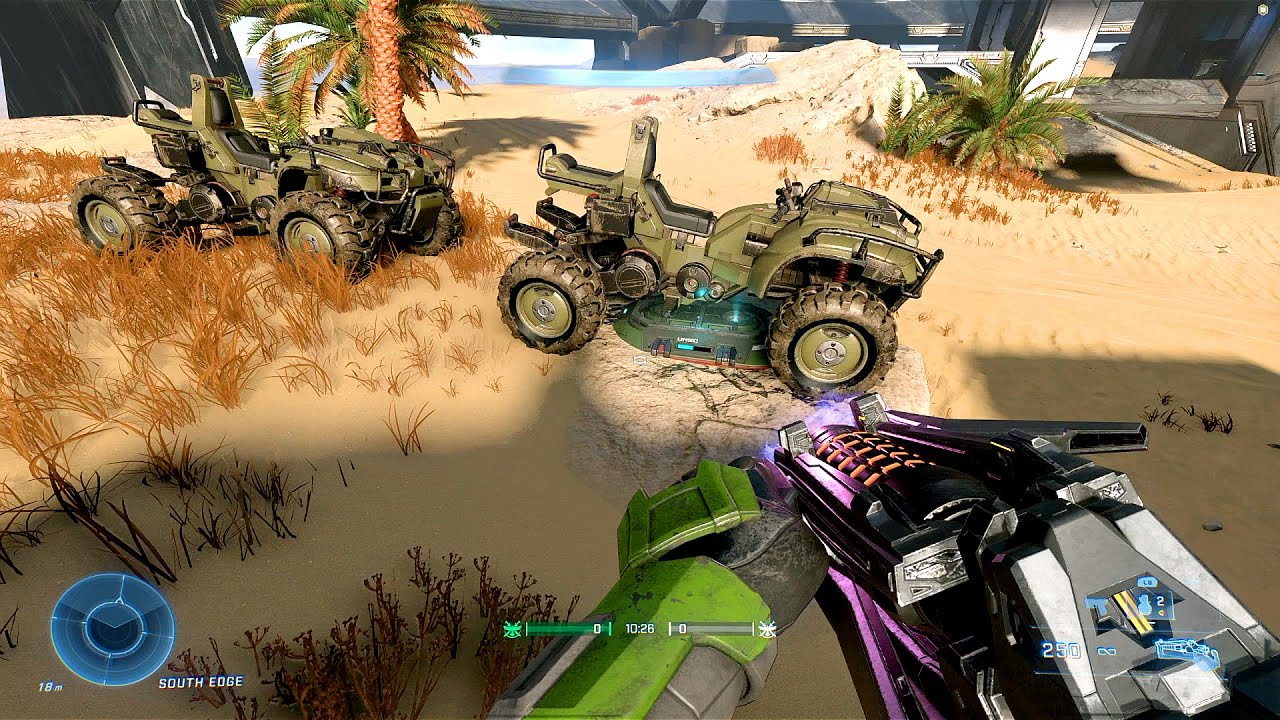 Halo Infinite | Sentinel Beam shoots through vehicles