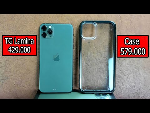 CARA MEMASANG TEMPERED GLASS LAMINA & CASE LIFEPROOF SLAM IPHONE 11 PRO MAX