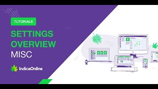 IndicaOnline: Settings Overview - Misc