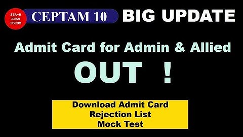 DRDO Admin assistant store assistant fireman Admit Card out
