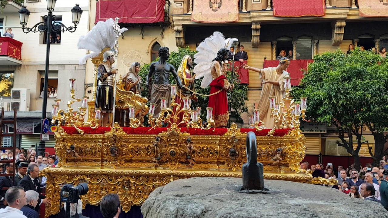 Presentación al Pueblo. Hdad San Benito. Semana Santa 2018
