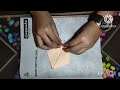 Craft paper making a duck Simple and enjoying  toy for kids