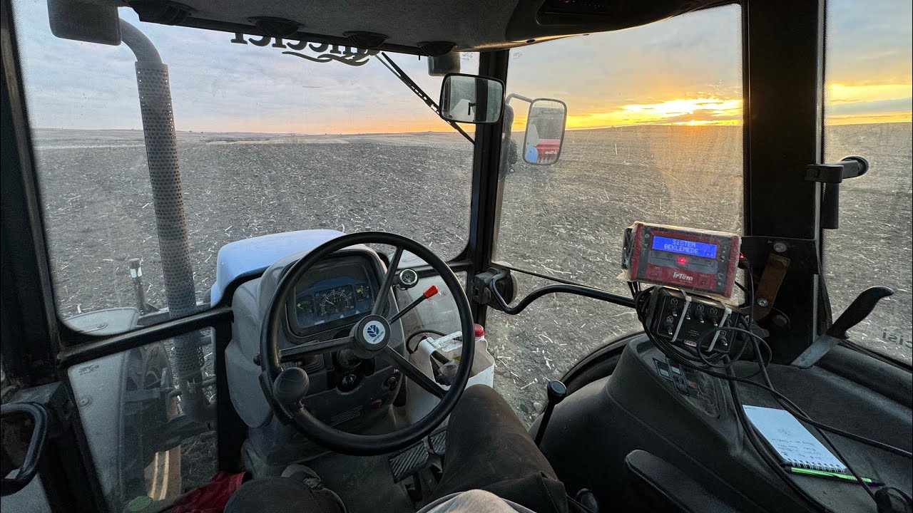 GÜN BATIMINDA BUĞDAY EKİMİ | Lg Albufera buğdayların son ekimlerini yapıyoruz