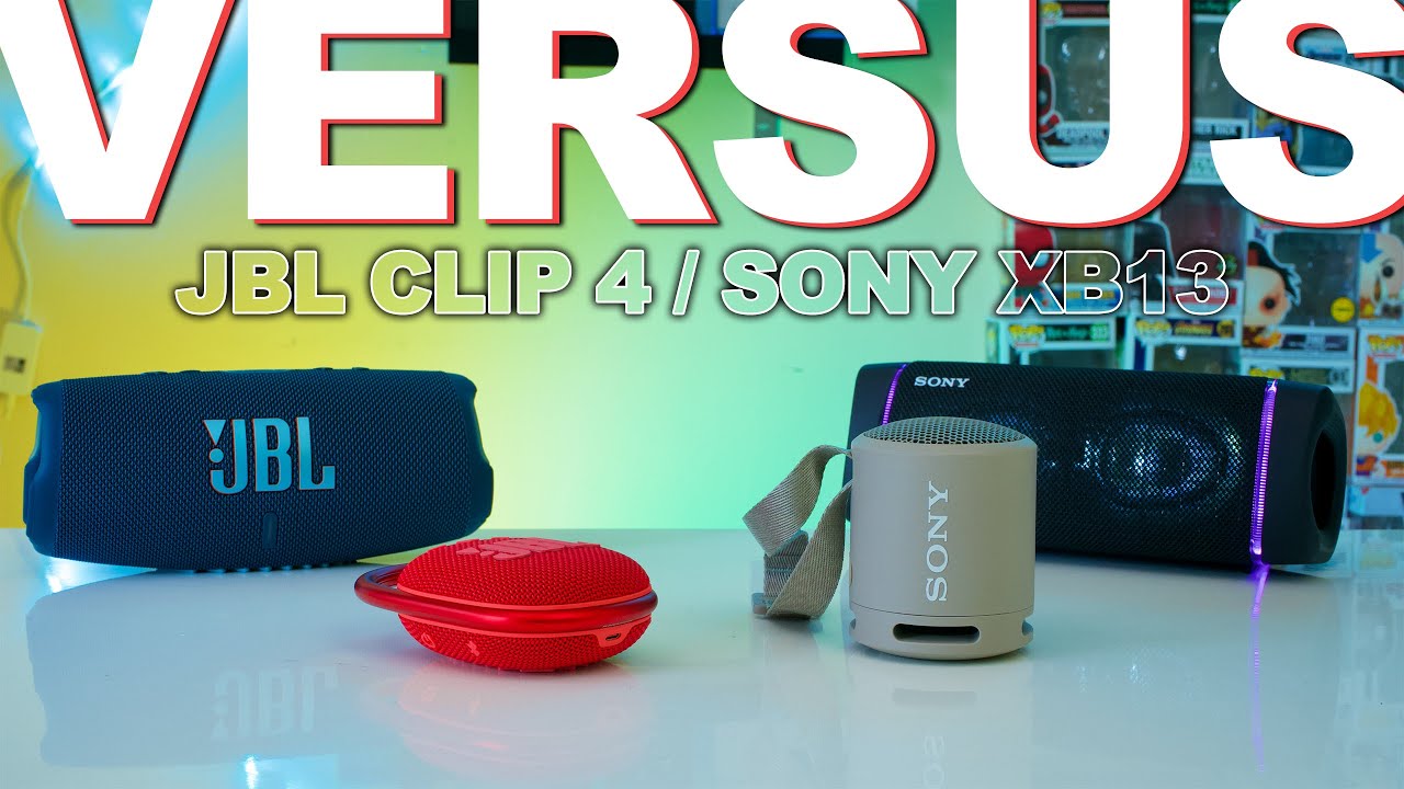 JBL Clip 4 Vs Sony XB13 - YouTube