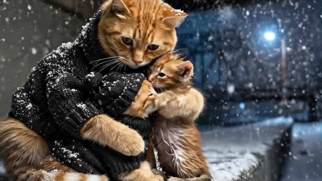 She Found Him Frozen in the Snow – You Won't Believe the Heartwarming Ending!