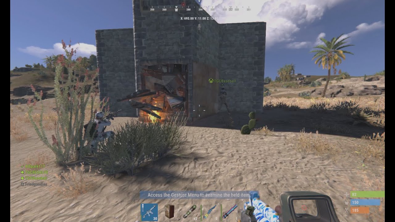 Successful Raid with the boys! (Console Rust) 