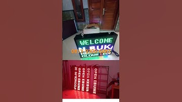 #runningtext  #tutorialsetting  #videotronmurah