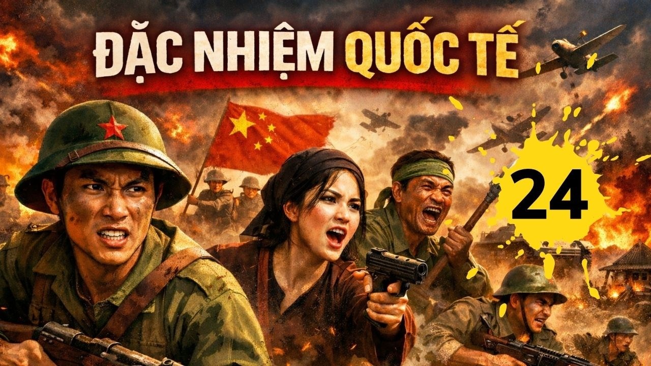 ĐẶC NHIỆM QUỐC TẾ - Tập 24 | Phim kháng nhật hay nhất 2026 | Phim Thuyết Minh