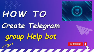 How To Create Telegram Clone Bot |  Group Help Bot | @BotFather.